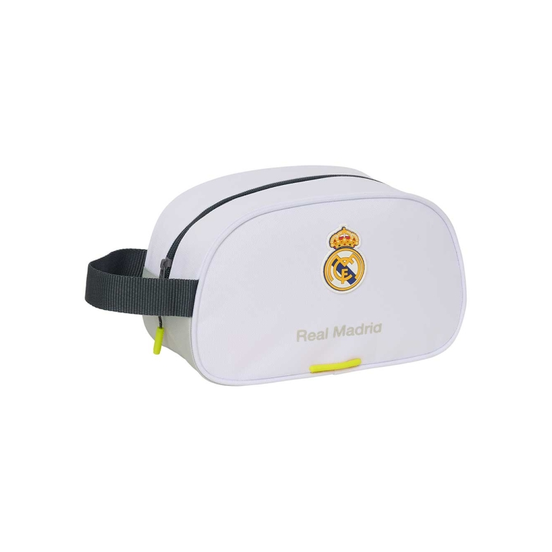 Trousse de toilette Real Madrid 5L noir compatible trolley