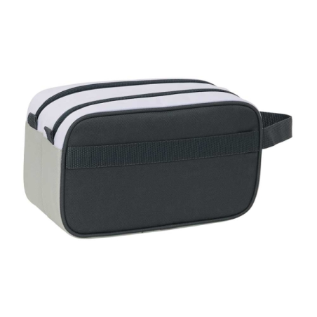 Trousse de toilette Real Madrid 5L noir blanc 2 compartiments