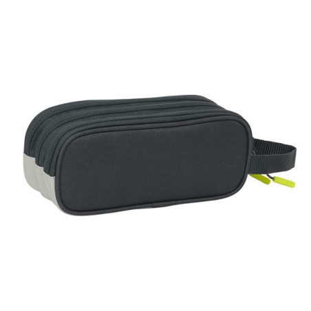 Trousse Real Madrid 3 compartiments 1,25L noir blanc