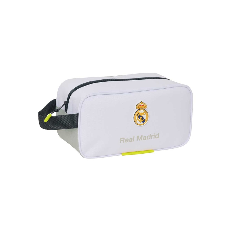 Sac à chaussures Real Madrid 6L noir blanc 29x15x14 cm