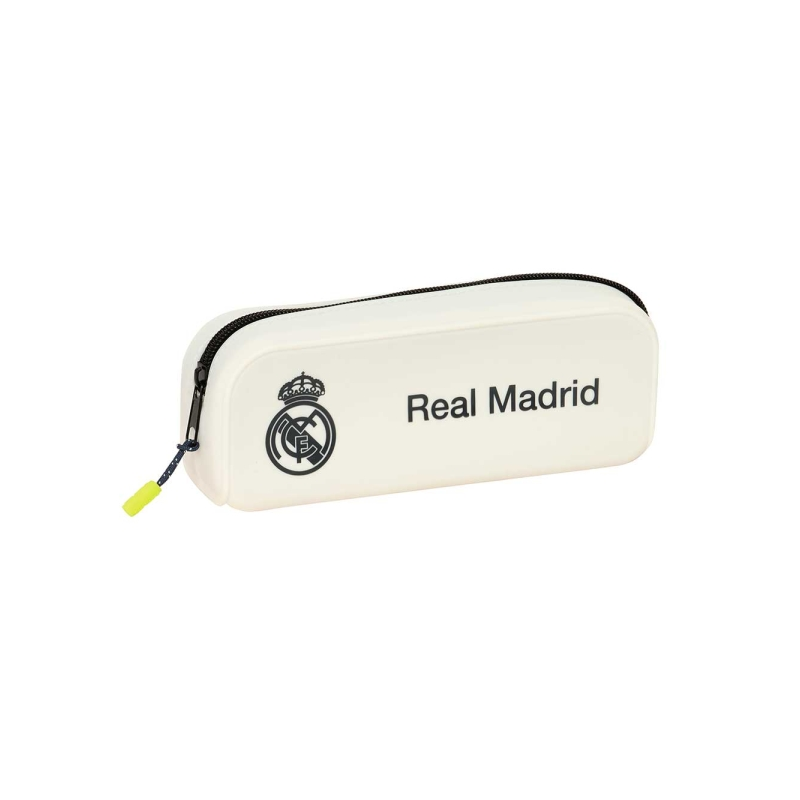 Trousse Real Madrid 0,6 L silicone blanc 1 compartiment