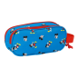 Trousse 3D Mickey Mouse 2 compartiments rouge bleu 21x8x6 cm
