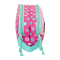 Trousse 3D Minnie Mouse 2 compartiments rose 21x8x6 cm