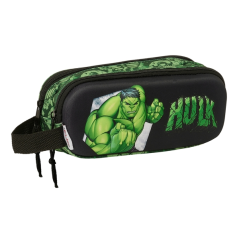 trousse Hulk noire et verte avec poignée