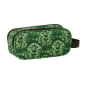 Trousse 3D Hulk 2 compartiments poignée noir vert 21x8x6 cm