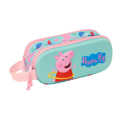 trousse Peppa Pig bleu clair
