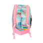 Trousse 3D Gabby's Dollhouse 2 compartiments bleu clair 21x8x6 cm