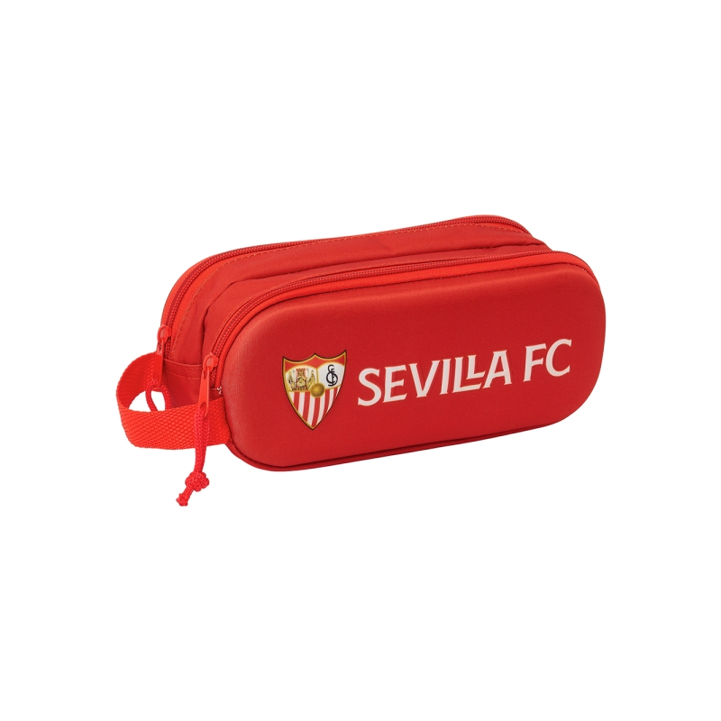 Trousse 3D Sevilla FC 2 compartiments rouge 21x8x6 cm Trousse 3D Sevilla FC 2 compartiments rouge 21x8x6 cm
