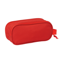 Trousse 3D Sevilla FC 2 compartiments rouge 21x8x6 cm