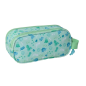 Trousse Safta Dino 3D 2 compartiments menthe 21x8x6 cm Trousse Safta Dino 3D 2 compartiments menthe 21x8x6 cm