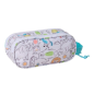 Trousse 3D Safta Lion 2 compartiments blanc bleu 21x8x6 cm Trousse 3D Safta Lion 2 compartiments blanc bleu 21x8x6 cm
