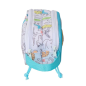Trousse 3D Safta Lion 2 compartiments blanc bleu 21x8x6 cm Trousse 3D Safta Lion 2 compartiments blanc bleu 21x8x6 cm