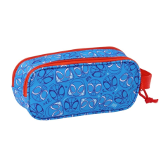 Trousse 3D Spidey Safta 2 compartiments rouge bleu 21x8x6 cm
