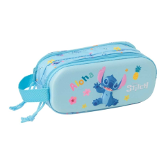 Trousse Stitch 3D bleu clair