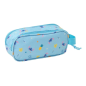 Trousse Safta Stitch 3D 2 compartiments bleu clair 21x8x6 cm Trousse Safta Stitch 3D 2 compartiments bleu clair 21x8x6 cm