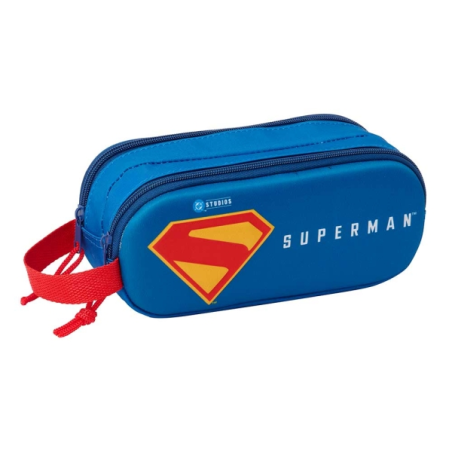 trousse Superman rouge bleu poignée