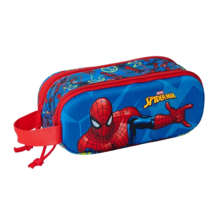 Trousse Spider-Man rouge bleu