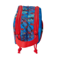Trousse 3D Spider-Man 2 compartiments rouge et bleu 21x8x6 cm