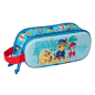 Trousse à crayons 3D Paw Patrol 2 compartiments rouge bleu Trousse à crayons 3D Paw Patrol 2 compartiments rouge bleu
