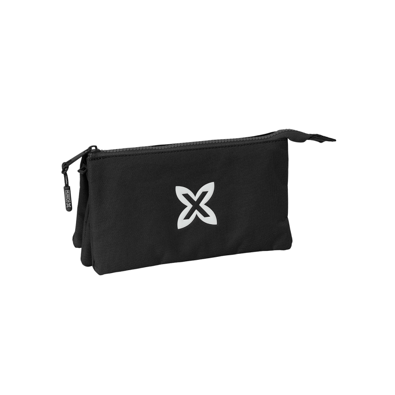Trousse 3 compartiments Safta Munich Basics noir 22x12x3 cm Trousse 3 compartiments Safta Munich Basics noir 22x12x3 cm