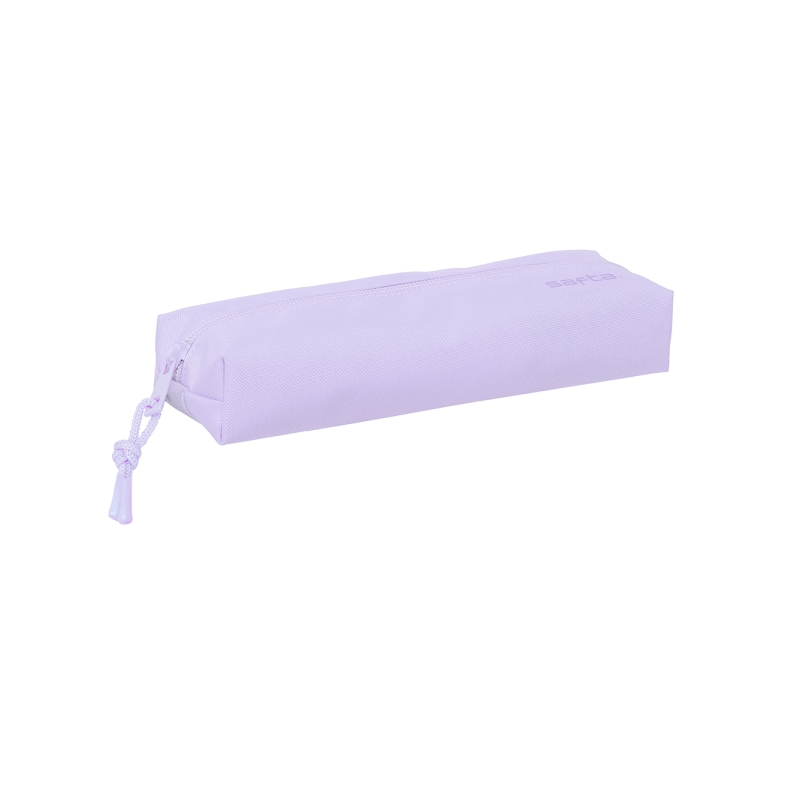 Trousse rectangulaire Safta 22 cm lavande dos élastique Trousse rectangulaire Safta 22 cm lavande dos élastique