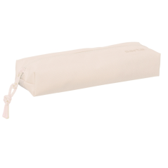 Trousse rectangulaire beige dos élastique