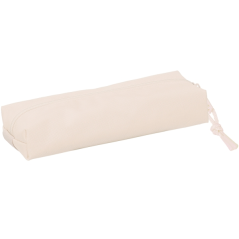 Trousse rectangulaire Safta 22 cm 1 compartiment beige
