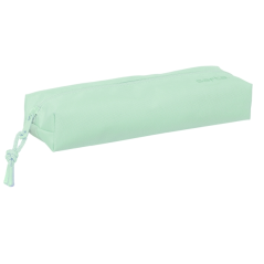 trousse rectangulaire verte pastel Safta
