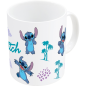 Mug en céramique 325 ml, motif feuilles multicolores Safta Stitch