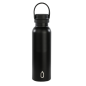 Bouteille réutilisable FC Barcelone 600 ml noir inoxydable Bouteille réutilisable FC Barcelone 600 ml noir inoxydable
