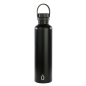 Bouteille réutilisable Real Madrid 1L noir inox double paroi Bouteille réutilisable Real Madrid 1L noir inox double paroi