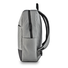 sac à dos gris pour ordinateur portable