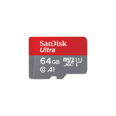 carte microSD SanDisk avec adaptateur
