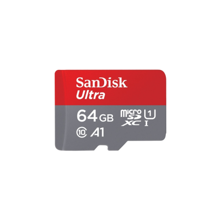 carte microSD SanDisk avec adaptateur