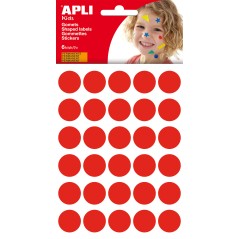 ✅ LOT de 10 Apli Gomets Ronds Ø 20mm - 180 Unités en 6 Feuilles - Adhésif Permanent - Développement des Comp en stock