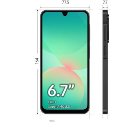 Smartphone Samsung Galaxy A26 blanc
