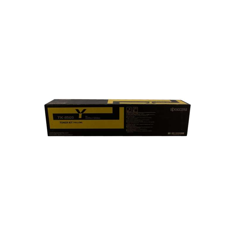 Kyocera TK-8505Y toner jaune 20 000 pages Kyocera TK-8505Y toner jaune 20 000 pages