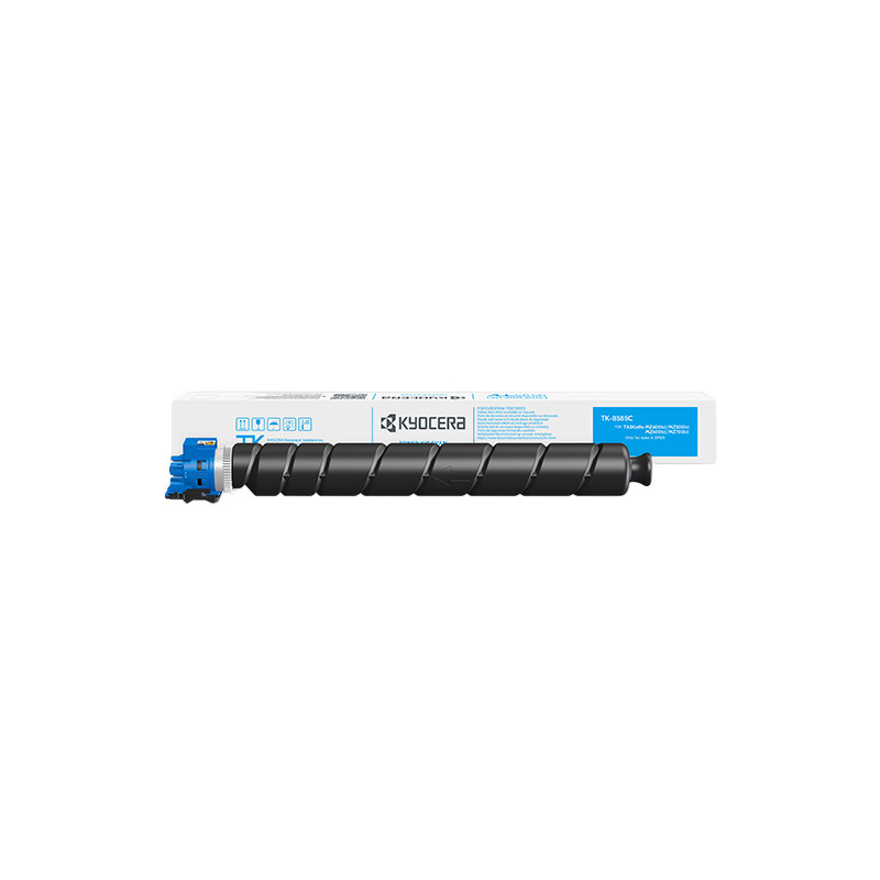Kyocera TK8585C Toner Cyan d'origine 20 000 pages
