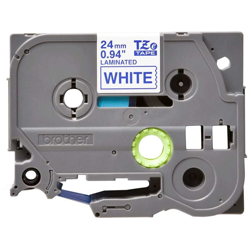 Brother TZe-253 Ruban 24 mm bleu sur blanc 8 m Brother TZe-253 Ruban 24 mm bleu sur blanc 8 m