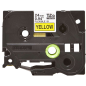 Brother TZe-FX651 Ruban noir sur fond jaune 24 mm x 8 m Brother TZe-FX651 Ruban noir sur fond jaune 24 mm x 8 m