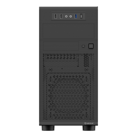 Unykach Aero C15 Boîtier MicroATX Noir avec Alim 500W