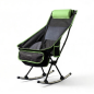 Chaise pliante Innovagoods Trillow camping 2 en 1 noir vert