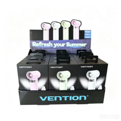 douze ventilateurs de main colorés