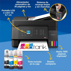 Epson EcoTank ET-4900 Imprimante multifonction couleur noire