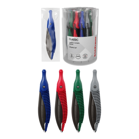 compas scolaire assorti couleurs