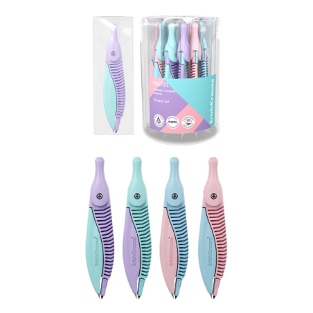 Compas scolaire assorti 122 mm