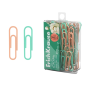 Clips recouverts 28 mm assortis ErichKrause, boîte de 100 Clips recouverts 28 mm assortis ErichKrause, boîte de 100