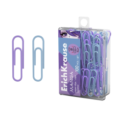 Clips recouverts 28 mm assortis
