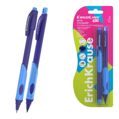Stylo rétractable bleu 0,5 mm