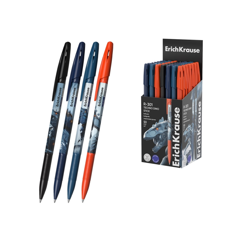 Stylo bille ErichKrause R-301 bleu 0,35 mm Stylo bille ErichKrause R-301 bleu 0,35 mm